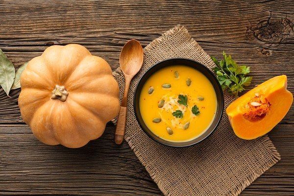 courge et soupe de courge