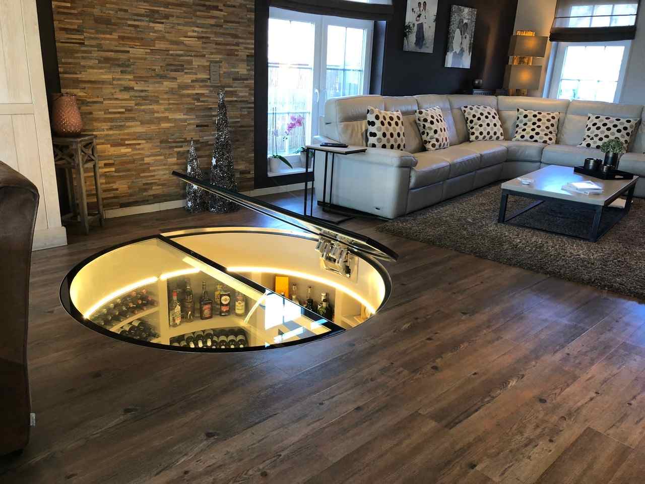 cave à vin salon